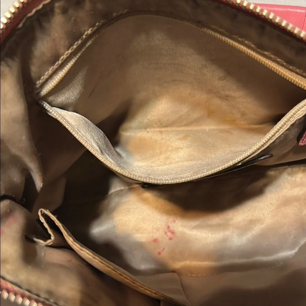 Coach Pink Leather Kristin Shoulder Women's Bag - Picture 10 of 10